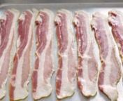 Cooking bacon in the oven creates perfectly crispy, delicious bacon. It’s also super easy, creates less mess than cooking it on the stovetop and allows you to multitask in the kitchen. If you’ve never baked bacon, give it a try!
