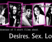 HerStory Malaysia: A Showcase Of 5 Short Films on Desire, Sex, LovennThe first ever Malaysian women’s film fest is coming to town! Screening will be held in KL, Penang, and Sabah this October.nnHerStory will unveil stories of women’s desires on film, by five women filmmakers.nnThey are the multi-talented Bernice Chauly, award-winning filmmaker Crystal Woo, HerStory co-founder and filmmaker Mien.ly, thespian Mislina Mustaffa, and, making her directorial debut, film and TV star Sharifah Amani.