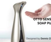 Otto’s sleek profile, high-gloss finish, and chrome accents look great in any kitchen or bathroom. The innovative sensor pump technology automatically dispenses a fixed amount of liquid soap – not too much, not too little - helping reduce waste and saving you money on supply costs. Otto’s fluid level indicator window lets you see when it’s time to refill and the large, top-load refill opening makes topping it up quick and easy. Operating on four AAA batteries (not included), Otto measure