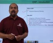 SAP PP - ERP Introduction