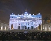 Fiat LuxnnA public Artistic Projection to illuminate the St Peter’s Basilica creating awareness towards the problem of the climate change. The evening of 8th December, to celebrate the opening day of Giubileo Straordinario della Misericordia, the San Peter’s Basilica would be transformed by the video mapping technique. nnWith the beneficial partnership of Paul G. Allen Vulcan Inc., Li Ka Shing Foundation and Okeanos, in collaboration with The Oceanic Preservation Society and Obscura Digital,