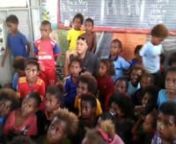 Mohammad and Mansoor visit Lorengau Primary School (Manus Island, PNG) to share Mohammad&#39;s new book