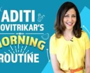 The beautiful Aditi Govitrikar recently met with Pinkvilla and gave us an insight into her morning regime. She revealed to us if she cooks her own breakfast, the number of alarm that she sets, her best workout regime and more. Watch this video to know more.nnnAditi Govitrikar is an Indian model, actress and a doctor. The former supermodel won the Gladrags Megamodel contest in 1996 and the Gladrags Mrs. India contest in 2001. The former supermodel has appeared in various Bollywood and South movie