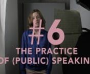 Excerpt: Proposition #6 The Practice of Public Speaking, developed with Cécile BallynnOur Future NetworknFull duration 54:34nHigh definition video, 2016nnPart of the To Become Two series:nThe six films in To Become Two trace the stories of six different, yet connected, feminist groups from the 1970s to the present who have built communities in Europe and Australia. These include The Milan Women&#39;s Bookstore co-operative; Psychanalyse et Politique, Paris; Women&#39;s Studies at the University of Utre