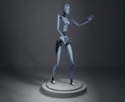 A tranny robot i designed for my modelling class.nnMAYA