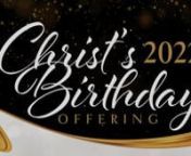 Greeting from Dr. M. Thomas Propes sharing the vision and heart behind Church of God World Missions Christ Birthday Offering. Partner Today https://cogwm.info/cbo22