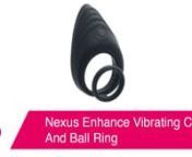 https://www.pinkcherry.com/products/nexus-enhance-vibrating-cock-and-ball-ring (PinkCherry US)nhttps://www.pinkcherry.ca/products/nexus-enhance-vibrating-cock-and-ball-ring (PinkCherry Canada)nn--nnSuper-close, ultra intimate togetherness is the whole point of sex, right? Right. So, if you&#39;ve been looking for a way to share even more closeness, full-coverage firmness and some very good vibrations with a partner or two, Nexus&#39; Enhance Vibrating Cock and Ball Ring will do the trick. Definitely. nn