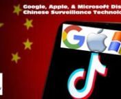 Google, Apple, &amp; Microsoft are distributing Chinese &amp; Russian surveillance &amp; data mining apps developed by companies such ByteDance/TikTok (China), Tencent (China), and Prisma Labs (Russia) posing massive privacy and cybersecurity threats to smartphone users, especially business users.If you are a CEO, CIO, IT or Cybersecurity professional, this is must watch VideoCast report.