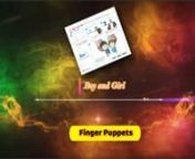 Boy &amp; Girl - Finger Puppets