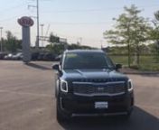 Ebony Black Used 2020 Kia Telluride available in Madison, WI at Russ Darrow Kia Madison. Servicing the Middleton, Shorewood Hills, Madison, Five Points, Fitchburg, WI area. Used: https://www.russdarrowmadison.com/search/used-madison-wi/?cy=53719&amp;tp=used%2F&amp;utm_source=youtube&amp;utm_medium=referral&amp;utm_campaign=LESA_Vehicle_video_from_youtube New: https://www.russdarrowmadison.com/search/new-kia-madison-wi/?cy=53719&amp;tp=new%2F&amp;utm_source=youtube&amp;utm_medium=referral&amp;utm