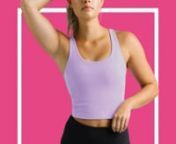 This highly breathable and stretchy bra-top is just the piece you need to wring every drop from your day—at the gym, on the street, in the water, or at the studio. Its longline style works as a bra, a crop tank, or a swim top. And because it delivers a secure fit with quick-drying fabric, it&#39;s as perfect for tackling sweat as it is for hitting the waves. nnBuilt-in shelf bra with removable cup pads.nOne-inch powdery-soft elastic bottom band.nBreathable inner and outer bra fabric.nQuick-drying