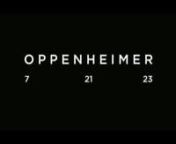 Written and directed by Christopher Nolan, Oppenheimer is an IMAX®-shot epic thriller that thrusts audiences into the pulse-pounding paradox of the enigmatic man who must risk destroying the world in order to save it.n nThe film stars Cillian Murphy as J. Robert Oppenheimer and Emily Blunt as his wife, biologist and botanist Katherine “Kitty” Oppenheimer. Oscar® winner Matt Damon portrays General Leslie Groves Jr., director of the Manhattan Project, and Robert Downey, Jr. plays Lewis Strau