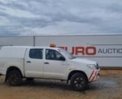 Toyota Hilux 4WD Crewcab Pickup, Bluetooth, A/C, Canopy (Tested 10/24) (PLUS VAT) - FN61 NXX - AHTFR22G806045578n140395074 - AK