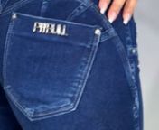 A Calça Jeans Modeladora que afina cintura, chapa barriga e empina bumbum! É a calça pit bull jeans skinny ideal para as festas até o trabalho!