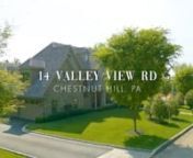 https://search.thesivelgroup.com/brightmls/1-PAPH2240692/14-VALLEY-VIEW-RD-PHILADELPHIAnnHolly Reynolds n(215) 900-0175nholly.reynolds@foxroach.comnnJennifer Rinella n(215) 287-7650njennifer.rinella@foxroach.comttnn14 Valley View Rd, Philadelphia, PA 19118nChestnut Hilln6 Beds &#124; 6 Full Baths &amp; 2 Half Baths &#124; 8,531 sq. ft.nnOld World elegance meets distinctive modern design in this remarkable custom home timelessly crafted by Blake Development, one of Philadelphia&#39;s premier homebuilders. Lo