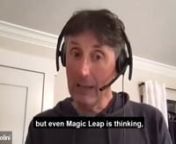 I believe, and confirm for me, Emilly, but even Magic Leap is thinking, these devices cost a lot of money, they&#39;re difficult to build, let&#39;s sell it to the enterprise that they have more money, and because &#36;3,000, so how much it costs now.nn[00:15:04]nDan Smigrod:Starting at 3,500 for the Apple Vision Pro. I wear glasses, so presumably it would cost me more for some Zeiss lenses for the Apple Vision Pro. I&#39;m trying to understand --nn[00:15:18]nPaolo Tosolini:To me it&#39;s an evolution. But unti