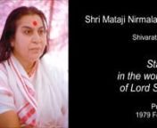 1979-0225 The stages in the worship of Shri Shiva (Dutch subtitles) from marathi pad