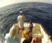 When kids go fishing, you never know what&#39;s going to happen.Watch as Luis and Angela Cabassa from Tampa, FL treat 10-year-old Carter and 7-year old Tye to a day of fishing aboard
