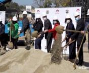 Supervisor Hilda L. Solis joined county officials for the groundbreaking of the new Restorative Village at the site of the controversial Women and Children&#39;s Hospital.