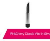 https://www.pinkcherry.com/products/pinkcherry-classic-vibe (PinkCherry USA)nhttps://www.pinkcherry.ca/products/pinkcherry-classic-vibe (PinkCherry Canada)nnListen, we appreciate sex toy bells and whistles as much as the next person, but sometimes, there&#39;s just nothing like a simple, tried-and-true vibe that&#39;ll get the pleasure job done! On that note, meet our PinkCherry Classic Vibe. This sexy little number delivers simplicity, power and playfulness in a pretty silvery package.nnShaped into a v