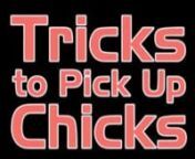 https://magicshop.co.uk/products/tricks-to-pick-up-chicks-by-rich-ferguson-booknTricks To Pick Up Chicks is the ultimate secret weapon to meeting girls and entertaining friends. nnGirls are looking for confidence, humor and personality! This book makes it easy and fun for everyone. nnYou&#39;re about to learn a variety of magic tricks, bets and scams to break the ice in no time flat. You&#39;ll also get the secrets of body language and how to use your friends to get the attention of any girl. You do not