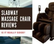 Check Review before buy Slabway massage chair online https://www.chairsadvisor.com/slabway-massage-chair-review/ . nHere I described the details such as price, customer feedback, chair benefit and more. This massage chair is really handy for full body massage, shiatsu massage, relive back pain neck pain. This massage chair has foot massage option which can give you extra benefits. Here is one customer review