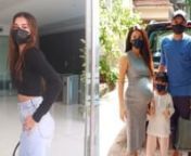 Tara Sutaria has a summer staple as she flaunts the SAME flared jeans in two DIFFERENT styles; Lara Dutta enjoys lunch with Prateik Babbar, Meera Chopra at a restaurant. We spotted Tara Sutaria two days in a row, and one thing remained constant; her high-waisted flared jeans. Today, the actress gave a new look to her summer staple with a black crop top that showed off her toned midriff. Yesterday, she had styled it with a strappy backless bodysuit. Miss Universe and actress Lara Dutta stepped ou