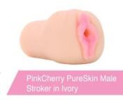 https://www.pinkcherry.com/products/pinkcherry-pureskin-male-stroker-in-ivory (PinkCherry USA)nhttps://www.pinkcherry.ca/products/pinkcherry-pureskin-male-stroker-in-ivory (PinkCherry Canada)nnMorning, night, afternoon delight- there&#39;s no telling when you&#39;ll need a helping hand! Lucky for pleasure craving penis owners, our PureSkin Male Stroker comes sized for easy portability in briefcase, glove-box, office drawer...you get the idea. nnAlways up for adding lots of extra texture and some serious