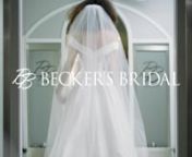At Becker&#39;s Bridal, you know it when you see it. Our team captured the experience behind a family owned brand that makes dreams come true for women of all ages every single day. It was such an honor to create for a brand like Becker&#39;s.nnClient: Becker&#39;s BridalnProduction House: Ozone FilmsnProducer: Abigail SmithnDirector/Editor: Eric DimmicknDP: Steve SchriemernGaffer: Tyler AppelnStylist: Kayla Lewicki &amp; Cayla JohnsonnSound FX: Noah HempelnAudio Engineering/Mastering: Asher PostmannSound: