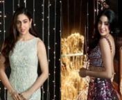 Don’t know how to pose for pictures? Worry not! Janhvi Kapoor and Sara Ali Khan show how to ace that perfect posture for the cameras. The young stars have made the whole nation go gaga with their impeccable styling. Sara Ali Khan and Janhvi Kapoor adorned the Priyanka Chopra and Nick Jonas‘ wedding reception with their sheer presence. While the Roohi actress shone the brightest in black undertone multi-coloured metal embroidery lehenga by Manish Malhotra. She posed elegantly for the shutterb