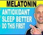 Melatonin: https://bit.ly/3Ix4E2lnnThe AMAZING Health Benefits of Melatonin is a video that looks at how you can reap the MANY benefits of melatonin! Beyond helping you sleep better melatonin is a powerful antioxidant, immune booster and more. The benefits of melatonin are shown to improve cellular health as well. nnWatch Next: The Amazing Health Benefits of Quercetin: https://drz.tv/the-amazing-health-benefits-of-quercetin/nnThe Amazing Health Benefits Of N- Acetyl Cysteine: https://drz.tv/the-