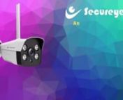 Secureye Wireless Color Night Vision Camera SIP-3HD-WIRG-4G gives you Crystal clear video recording even in pitchy Dark. nnSome notable features are nn•t3MP HD resolutionn•tSupport two-way audio, built-in speaker, and microphonen•tSupport Local SD Card and Cloud Storagen•tSupport humanoid detection, reduce false alarmn•tSupport full-colour mode, clear images at nightn•tRemotely viewed by Android, IOS, PC