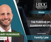 hbog.lawnnHBOG Law Group, LLP.n19624 Governors Highway nSuite 1 Flossmoor, IL 60422n(312) 772-3346nnThe guardian ad litem is supposedly an extension of the legal court. But, in most cases, it&#39;s an adult, an attorney whose purpose is really to investigate. So, the judge will appoint a GAL when it requires some more investigations surrounding the parents in a custody case, which involves some serious allegations. nnThe judge would like to go and see the kids&#39; homes, talk to the parents in their en