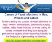 http://bit.ly/yeast-infection-no-more-moreYeast infection women -What is yeast infection -Yeast infection pregnancynnBecause 70-80% of women at some stage of their life will become infected with candidiasis, more commonly known as thrush, and a smaller percentage will have multiple infections, they are the biggest group affected by the growth of the fungi, candida albicans. These tend to flourish in moist, warm, dark areas and a woman’s vagina is a suitable place for this to happen.nComm