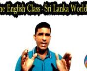 This is an introduction of myself and my Online English Class to students and professionals in Sri Lanka and the world. nnMy goal is to help you, whatever your age and/or background, succeed in your desires and ambitions to learn, study and practise to speak, read, understand and write English proficiently.n nIn this video, you will hear about the methods and strategies I use to train my students. nn* You may also view my other channel, LG English Training, which is based on video lessons. nnLeo