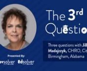 In this episode of The 3rd Question we talk with Jill Madajczyk - CHRO for the City of Birmingham, Alabama as she discusses strategic ways to tackle this changing workforce and attract the next generation to public service.