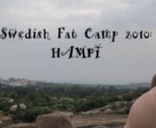 Here&#39;s a selection of what we managed to catch on video during our latest trip to Hampi (Dec 2010 - Jan 2011). Thank you everyone staying and working at The Goan Corner! You made our trip!