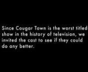 Promotional Video I produced for season 3 of cougar town premiere.
