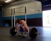 Snatch - 5x3 working to a 3RM nHit my previous 1RM for 3, felt good!