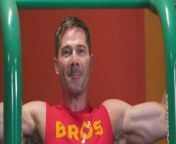 Luke Macfarlane and fitness trainer Tyler Lough show Variety&#39;s Marc Malkin what Luke does in a typical workout routine, talk his upcoming film &#39;Bros&#39;, and coming out in Hollywood.