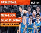 Here&#39;s the new-look Gilas Pilipinas team for the 2023 Fiba World Cup qualifiers&#60;br/&#62;&#60;br/&#62;With younger players back in tow, a more youthful 11-man Gilas Pilipinas team heads to war against New Zealand and India for the third window of the 2023 Fiba World Cup Asian qualifiers.&#60;br/&#62;&#60;br/&#62;#fibawc #fiba #gilaspilipinas