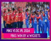 Punjab Kings got their IPL 2024 campaign off to a winning start, beating Delhi Capitals by four wickets in IPL 2024. It was also Rishabh Pant&#39;s first match on return to action after the car accident in 2022.