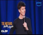 Tig Notaro&#39;s latest stand up Hello Again is out on Prime Video March 26th.&#60;br/&#62;&#60;br/&#62;About Tig Notaro: Hello Again: Emmy and Grammy nominated comedian Tig Notaro returns with a hilarious and sharply observed stand-up special packed with delightfully awkward misunderstandings, health scares made hilarious, and family moments with her wife and children that are simultaneously sidesplitting and heartwarming. With her signature delivery and celebrated gift for storytelling, Tig’s new hour hits all the right notes.