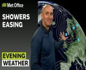 Showers moving down from the north and northwest this evening, elsewhere clearer spells developing overnight. A brighter day tomorrow with some isolated showers and more frequent showers still in the north of Scotland.– This is the Met Office UK Weather forecast for the evening of 23/03/24. Bringing you today’s weather forecast is Macro Petagna.