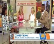Funnyman Marlon Wayons visits TODAY to talk about his new sitcom “Marlon” and his new Netflix movie “Naked,” in which he plays a man who spends a lot of his wedding day unclothed. He has TODAY’s