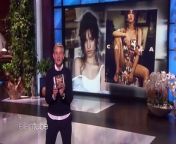 Pop star Camila Cabello turned Ellen&#39;s studio into a hot nightclub for an unforgettable performance of her hit song &#92;