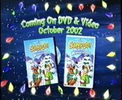 Here Is The Opening To The Live-Action Scooby-Doo (Live-Action) 2002 VHS And Here Are The Order:&#60;br/&#62;1.FBI Warning Screen&#60;br/&#62;2.Harry Potter And The Chamber Of Secrets Trailer&#60;br/&#62;3.Scooby-Doo:Winter Wonderdog Trailer&#60;br/&#62;4.The Powerpuff Girls Movie Trailer&#60;br/&#62;5.When In Rome Trailer&#60;br/&#62;6.What&#39;s New Scooby-Doo? Promo&#60;br/&#62;7.What I Like About You Promo&#60;br/&#62;8.Scooby-Doo The Videogame Promo&#60;br/&#62;9.Scared Me Silly Scooby-Doo Promo&#60;br/&#62;10.Scooby-Doo The Soundtrack Promo&#60;br/&#62;11.2001 Warner Home Video Logo&#60;br/&#62;12.Ascpient Ratio Screen&#60;br/&#62;13.MPAA Rating Screen&#60;br/&#62;14.Stay Tuned Screen&#60;br/&#62;15.Warner Home Video (Scooby-Doo Varient) Logo&#60;br/&#62;That&#39;s All.&#60;br/&#62;&#60;br/&#62;©2002 Warner Bros. Inc.&#60;br/&#62;©2002 Warner Home Video Inc.