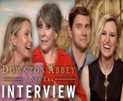 “Downton Abbey: A New Era,” and CinemaBlend’s Mike Reyes got the privilege of discussing all of the behind-the-scenes details with stars Allen Leech, Laura Carmichael, Joanne Froggatt and Phyllis Logan, as well as Creator Julian Fellowes.