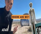 UFOs, “alien jerky,” haunted hotels: Is this the weirdest road trip in America? Come with us on a drive down Nevada State Route 375—a.k.a. the Extraterrestrial Highway or ET Highway—and see what we discovered.&#60;br/&#62;&#60;br/&#62;Read more here: https://rebrand.ly/bfnoytm&#60;br/&#62;&#60;br/&#62;----&#60;br/&#62;CONNECT WITH AFAR&#60;br/&#62;Afar.com is a digital and print magazine that publishes travel tips, guides, news, and stories: https://www.afar.com&#60;br/&#62;&#60;br/&#62;Get updates on the latest articles, travel news, and more from AFAR by signing up for the AFAR newsletter: https://afar.com/newsletters&#60;br/&#62;&#60;br/&#62;Follow AFAR on Facebook: https://www.facebook.com/AfarMedia&#60;br/&#62;Follow AFAR on Twitter: https://twitter.com/afarmedia&#60;br/&#62;Follow AFAR on Instagram: https://www.instagram.com/afarmedia&#60;br/&#62;Follow AFAR on Pinterest: https://www.pinterest.com/afarmedia&#60;br/&#62;&#60;br/&#62;----&#60;br/&#62;CREDITS&#60;br/&#62;&#60;br/&#62;Tiana Attride - Host&#60;br/&#62;Claudia Cardia - Video Editor&#60;br/&#62;Jessie Beck - AFAR Producer&#60;br/&#62;Elizabeth See - Designer&#60;br/&#62;Sarika Bansal - Editorial Director&#60;br/&#62;Michelle Heimerman - Photo Editor&#60;br/&#62;&#60;br/&#62;FOOTAGE / PHOTOGRAPHY&#60;br/&#62;Tiana Attride - AFAR Social Editor