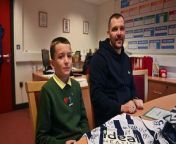 An eleven-year hero has been honoured in a special assembly where he was awarded a fully signed Albion shirt.&#60;br/&#62;Declan Langford, 11, sprang into action when he saw his father suddenly passed out during the chaos at the West Bromwich Albion vs Wolverhampton Wanderers Black Country Derby match last month. &#60;br/&#62;The 11-year-old pushed his way through dozens of fans who were struggling with the violent scenes to get the attention of medics and stewards who promptly saved his father&#39;s life. &#60;br/&#62;Declan has now been congratulated for his heroic actions in a special assembly held in his honour, also being awarded a special West Bromwich Albion shirt worn by Albion captain Jed Wallace.